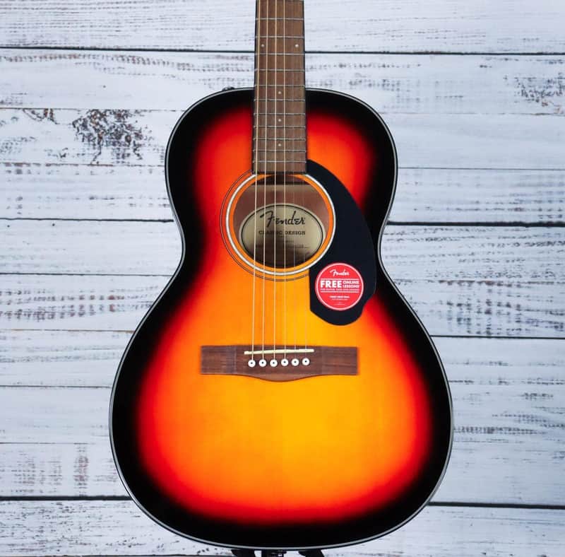 Fender CP-60s Parlor Acoustic | Sunburst image 1