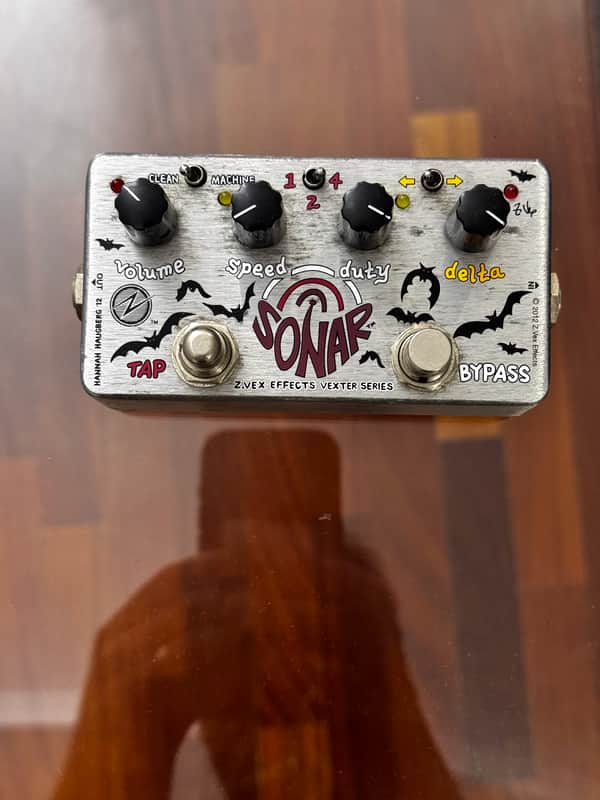 Zvex Vexter Series Sonar 2010s - Silver with Graphic image 1