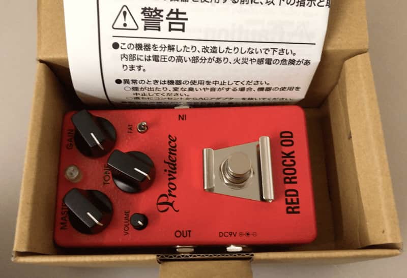 Providence ROD-1 Red Rock Overdrive Pedal imagen 1