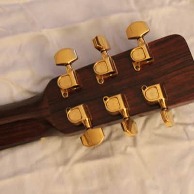 Vintage David Russell Young ,Acoustic Guitar ,1978  Brazilian Rosewood ,Martin Strings,Collectors image 17