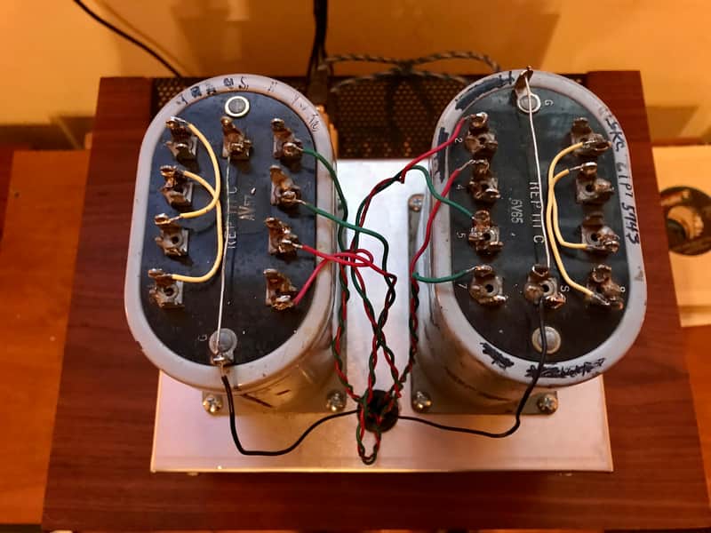 Western Electric REP 111C 1950's Stereo Line Transformers / Color