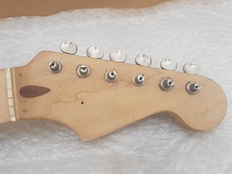 80's CUSTOM USA MAPLE NECK FLAT RADIUS image 1