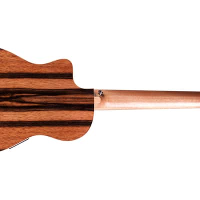 Cordoba Mini II EB-CE Mini Acoustic-Electric Guitar Natural, Amazing Travel Guitar Support Small Biz image 6