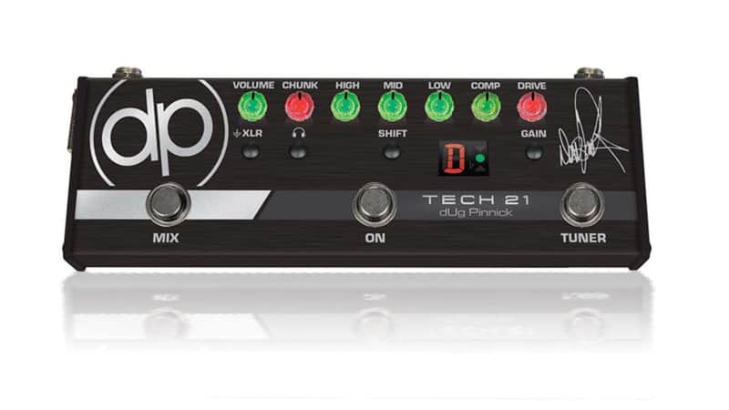 Tech 21 dUg Pinnick Signature Bass Distortion Guitar Effect Pedal with Compression and 3-band EQ image 1