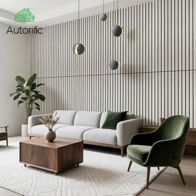 Wood Veneer Sound Panels, 10 Pack 47.2"X23.6 Wall Panels, Decorative Acoustic Panels For Walls, For Office,Home Theater,Studio,Living Room, Natural Oak(Mitred) image 6