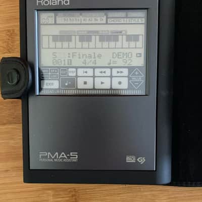 Roland PMA-5 Personal Music Assistant portable MIDI sequencer