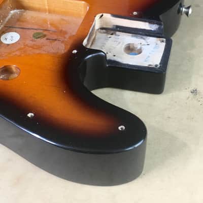 1997 Fender Nashville Classic Tele Body Solid Alder Sunburst Relic Deluxe Rare! image 6
