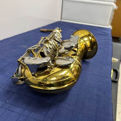 Vintage Martin Busine Alto Sax Saxophone with Original Case Made in the USA for Parts or Repair 1919 image 8