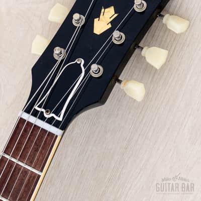 2022 Gibson Custom Shop 1959 ES-335 Murphy Lab Ultra Light Aged Ebony w/ Custombucker PAFs, Case & COA image 4