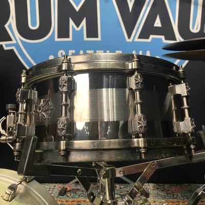 Tama - 6x14" Warlord Spartan, Snare Drum, 2000's - Stainless Steel image 1