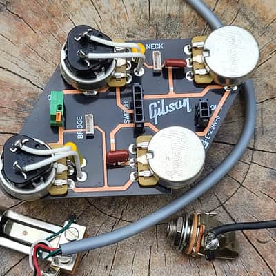 Gibson Les Paul Quick Connect Control Board / Push Pull Wiring Harness 2020