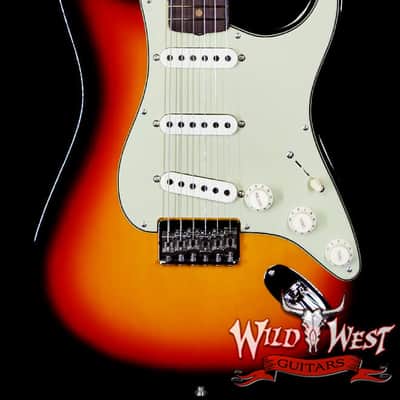 2023 Fender Custom Shop 1959 Hardtail Stratocaster Time Capsule Package TCP Chocolate 3-Color Sunburst 7.30 lbs image 1