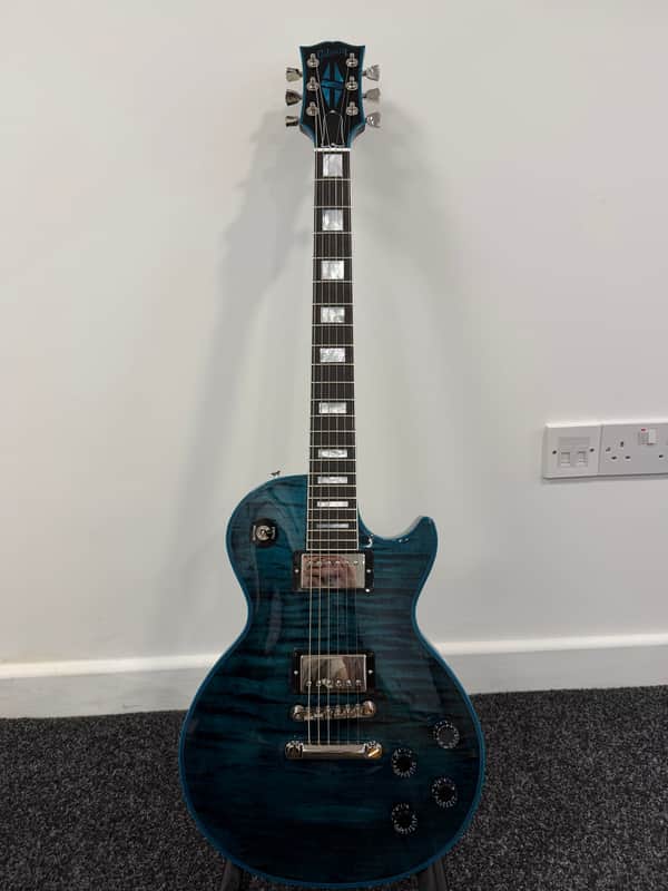 Gibson Les Paul Axcess Custom Widow 2026 - Peacock Blue