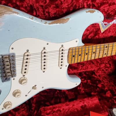 Fender Custom Shop Stratocaster 57 Relic 2019 - Sonic Blue