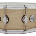 DW Design Series Snare, 6x14, Natural Satin w/Chrome Hardware