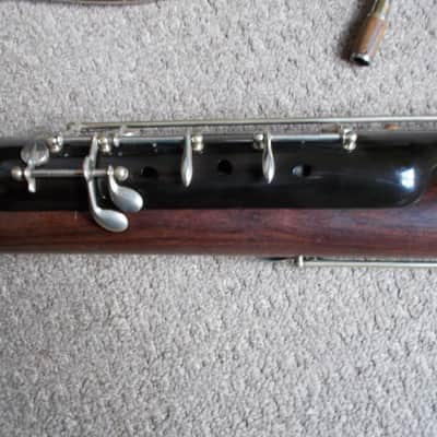 Playable French Bassoon with Original Bocal, Hawkes & Son Excelsior Low Pitch image 3