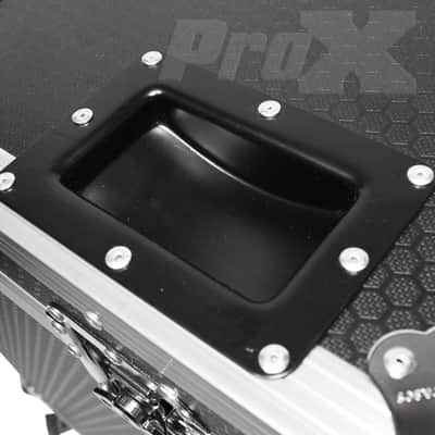 ProX XS-UTL4 Utility Flight Case w/ Black Laminate 4" Casters w/ Caster Dishes image 5