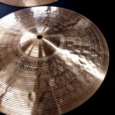 Immagine Paiste 14" Signature Dark Crisp Hi-Hat Cymbals (Pair) 1989 - Present - Traditional - 11
