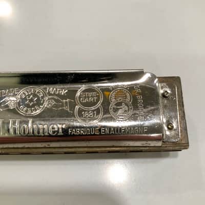 Vintage Pre-War Hohner Marine Band 1896 Harmonica, Star of David, Made in Germany- Key of F image 12