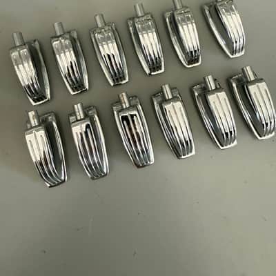 Set of (12) Vintage 60’s era Ludwig Small Classic Lugs, Excellent image 3