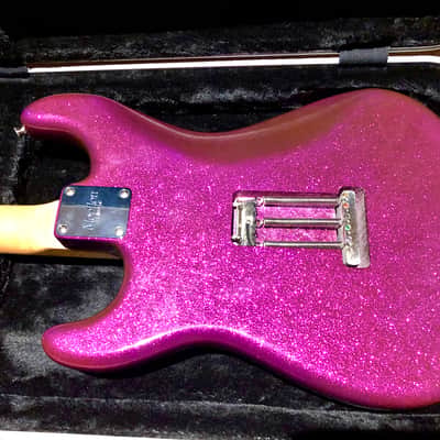 Moollon Stratocaster Purple Sparkle Matching Headstock 2015 - RARE !! image 10