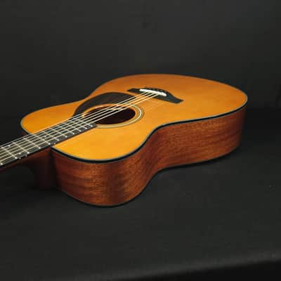 Yamaha FS5 GL Gloss Red Label Acoustic Guitar w/Hard Shell Case image 14