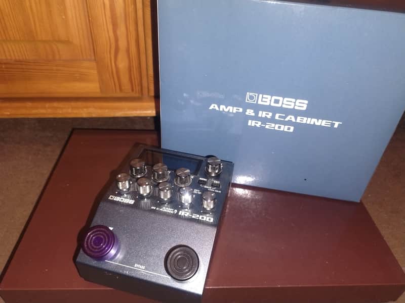 Boss IR-200 Amp and IR Cabinet 2021 - Silver image 1