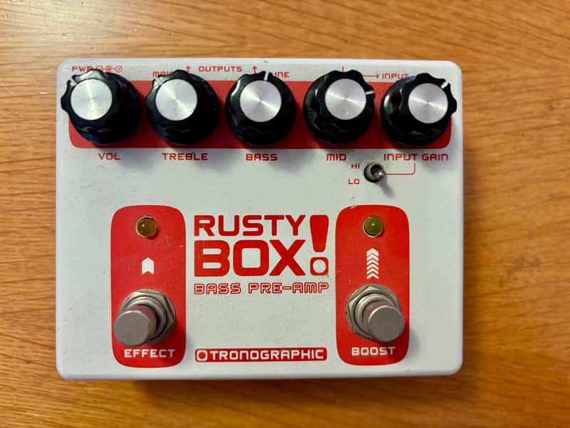 Tronographic Rusty Box (2008 - 2013) - Cream/Orange image 1