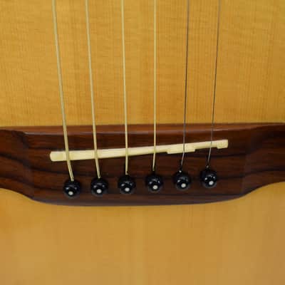 Zager ZAD-50CE Easy Play Acoustic Electric Guitar, Natural w/ Case image 6
