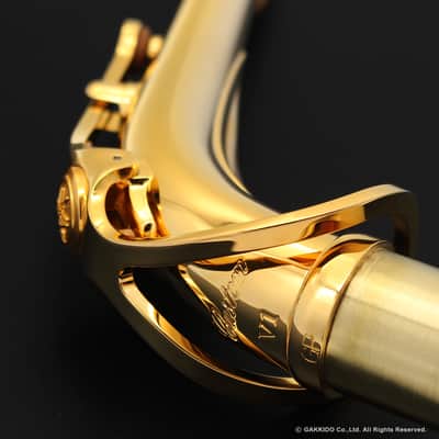 YAMAHA AV1GP Alto saxophone neck Gold Plated image 4