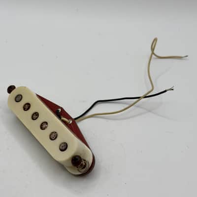 Fender Red Bottom Stratocaster Single Coil Pickup Vintage 1982 - White image 3