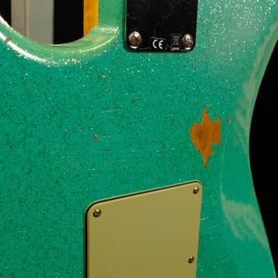 Fender Custom Shop Custom Deluxe Stratocaster - Seafoam Green Sparkle image 15