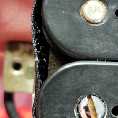 Late 1970's Aria Pro II T-Top Alnico-V or AL-V Humbucker Black - Matsumoku - Made In Japan image 10