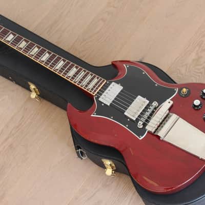 Gibson Custom Shop "Inspired By" Robby Krieger THE DOORS SG Standard Aged & Signed, 2009 Tom Murphy Aged - Dark Heritage Cherry image 20