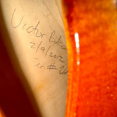 Victor Baker 14” 7 String 2012 - Nitrocelulose Gloss image 10