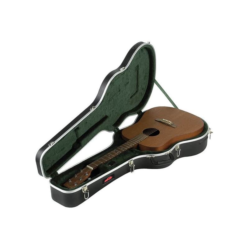 SKB 1SKB-8 Dreadnought Economy Hardshell Acoustic Guitar Case - Black Bild 1