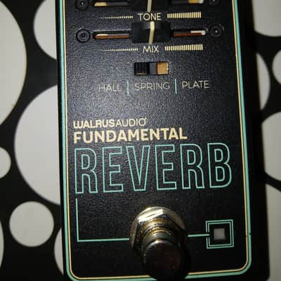 Walrus Audio Fundamental Reverb 2023 - Present - Black / Teal image 1