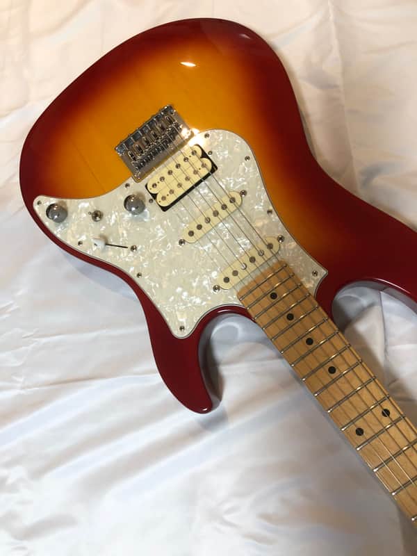 FUJIGEN FGN Boundary ODYSSEY BOS2-M (Cherry Sunburst) | Reverb