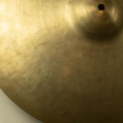 Vintage Zanchi Vibra 14" Thin Hi Hat Cymbal 832g image 3