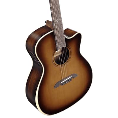 Alvarez Artist Elite Grand Auditorium Guitar Acoustic Electric Shadowburst Armrest with Cutaway (AEG99CE_Armrest_Shadowburst) image 6