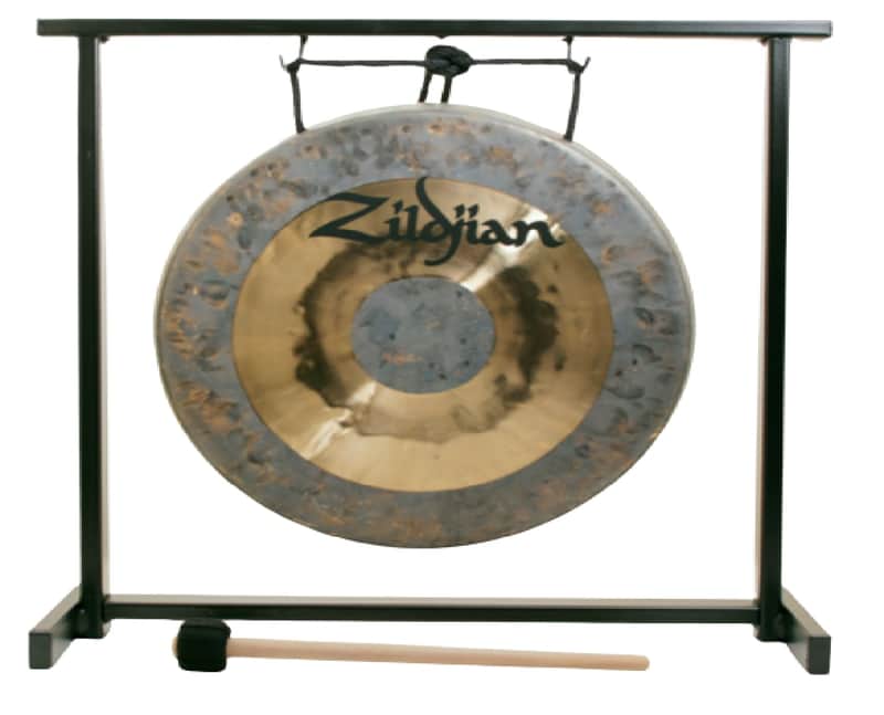 Zildjian 12" Traditional Gong and Stand Set image 1