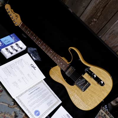 G&L ASAT Classic Bluesboy Korina Collection Limited Edition 1:100 2012 Natural image 3