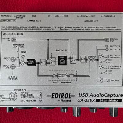 Roland Edirol UA-25EX - USB Audio Interface image 3