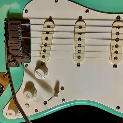 Fender Stratocaster Jeff Beck 1991 - Turquoise - Surf Green image 14