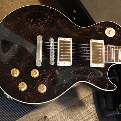 2011 Gibson Custom Shop Les Paul Standard Electric Guitar Purple Nebula One-Off + COA OHSC image 2