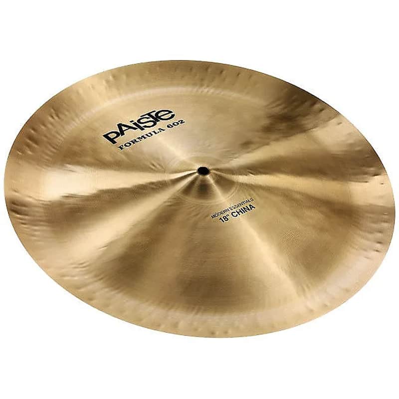 Paiste 18" Formula 602 Modern Essentials China Cymbal image 1