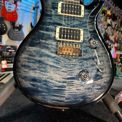 New PRS Custom 24 Custom Color – Faded Whale Blue Smokewrap Burst, PRS Case, Signature Dealer, FREE PLEK 876 image 3