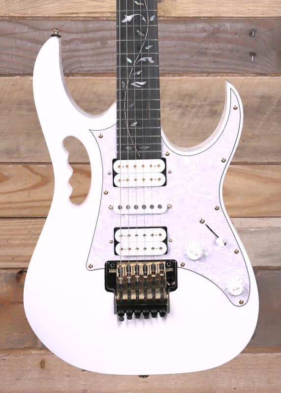 Ibanez Steve Vai Premium Signature JEM7VP Electric Guitar White w/ Gigbag image 1