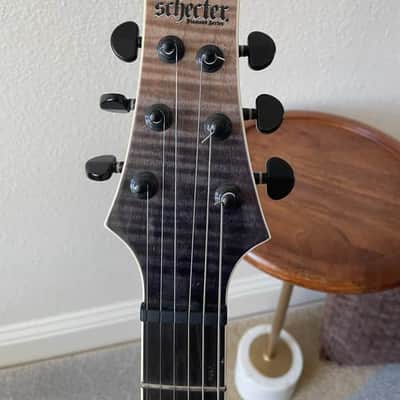 Schecter C-1 SLS Elite Left-Handed 2018 - Present - Black Fade Burst image 6