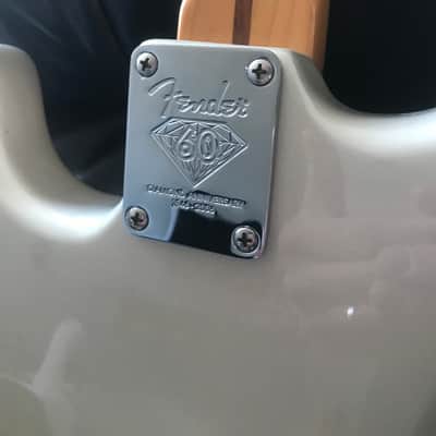 Fender Stratocaster 60th Anniversary  2006 - Blizzard Pearl with Upgrades image 4